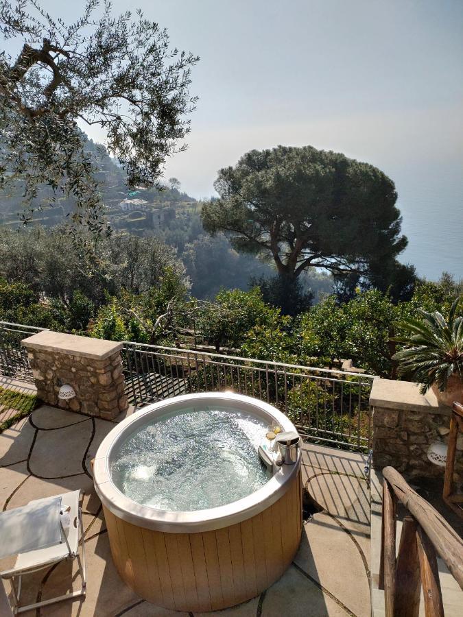 Villa De Rosa Positano Bagian luar foto