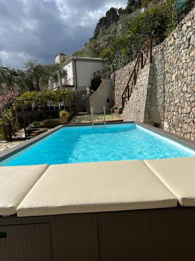 Villa De Rosa Positano Bagian luar foto