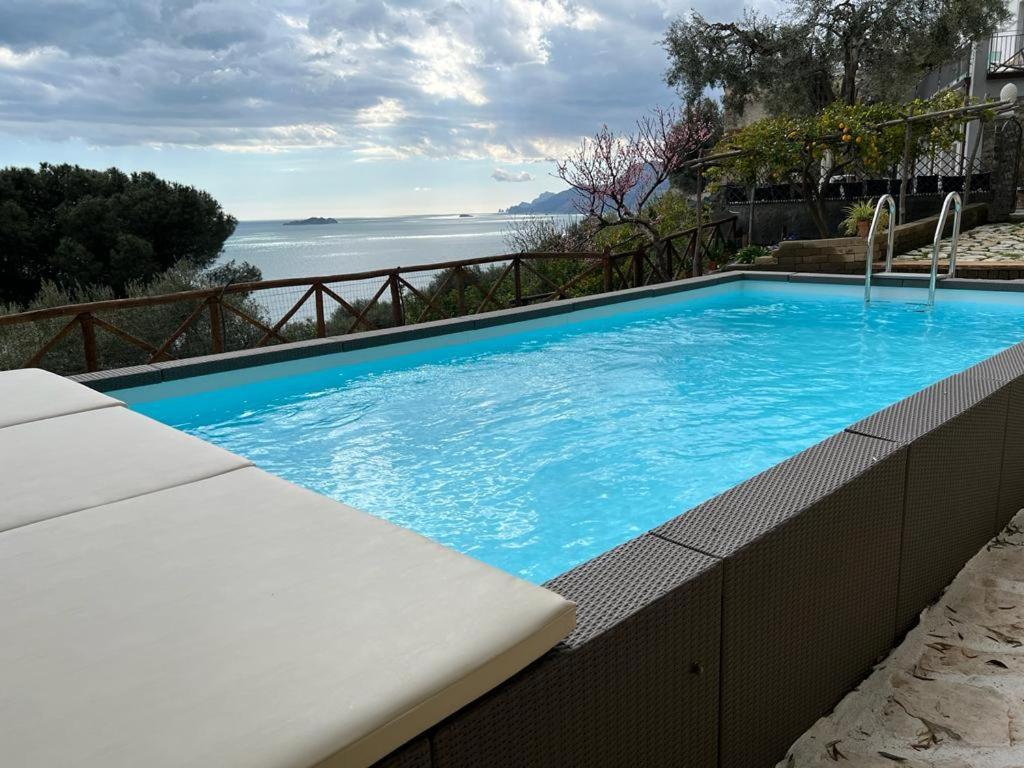 Villa De Rosa Positano Bagian luar foto