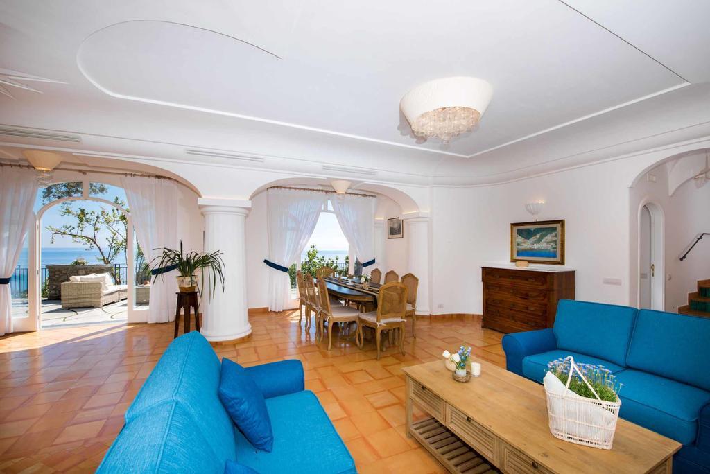 Villa De Rosa Positano Bagian luar foto