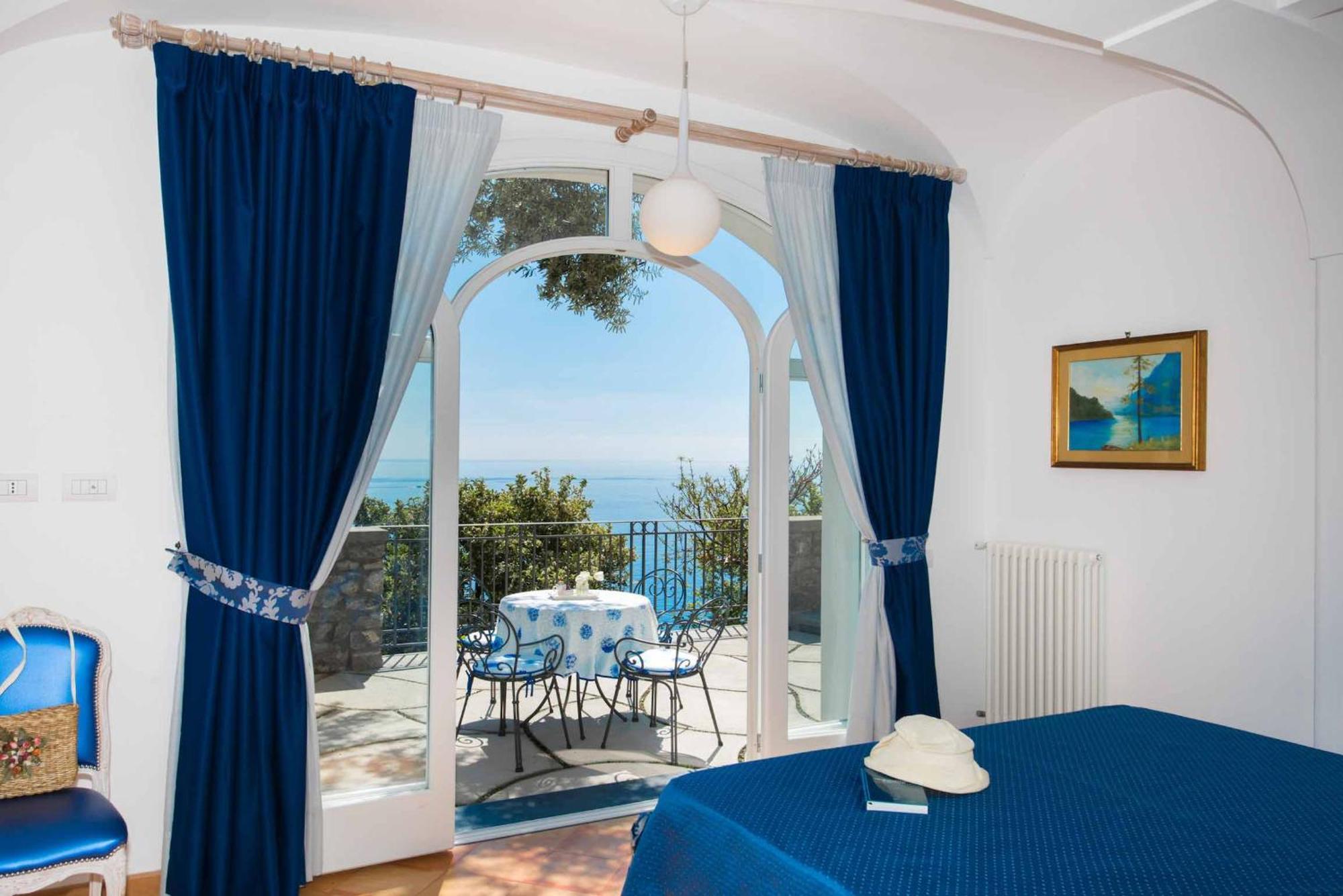 Villa De Rosa Positano Bagian luar foto