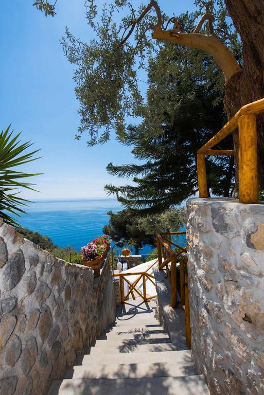 Villa De Rosa Positano Bagian luar foto