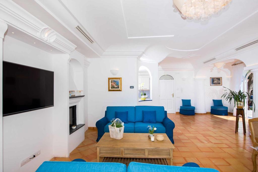 Villa De Rosa Positano Bagian luar foto