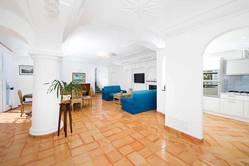 Villa De Rosa Positano Bagian luar foto