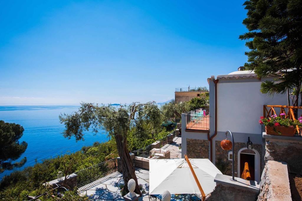 Villa De Rosa Positano Bagian luar foto