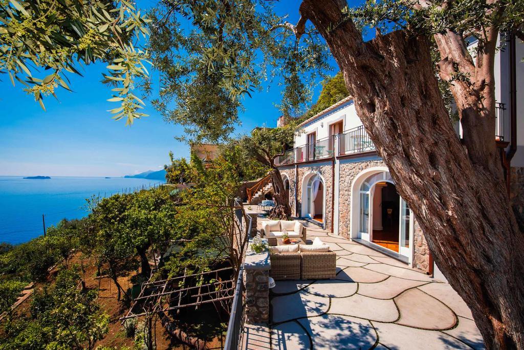Villa De Rosa Positano Bagian luar foto