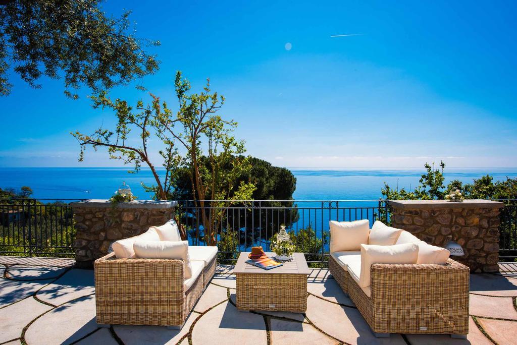 Villa De Rosa Positano Bagian luar foto
