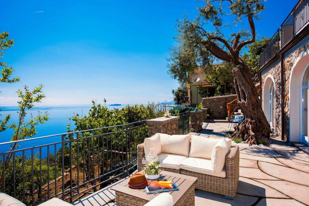 Villa De Rosa Positano Bagian luar foto