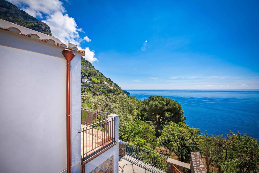 Villa De Rosa Positano Bagian luar foto