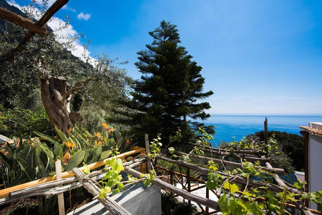 Villa De Rosa Positano Bagian luar foto