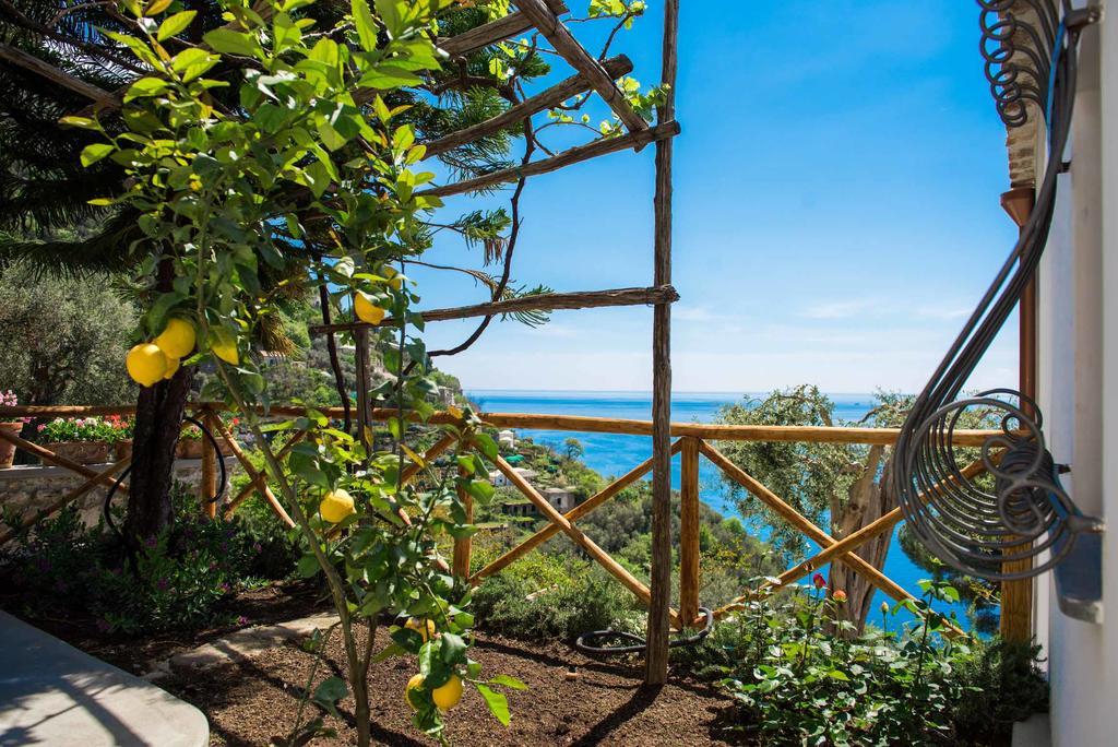Villa De Rosa Positano Bagian luar foto