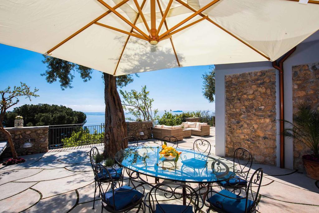 Villa De Rosa Positano Bagian luar foto