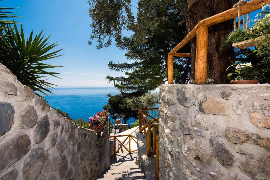Villa De Rosa Positano Bagian luar foto