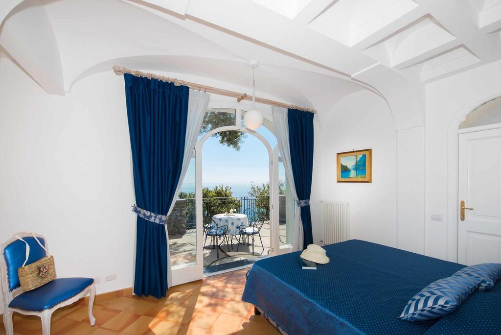 Villa De Rosa Positano Bagian luar foto