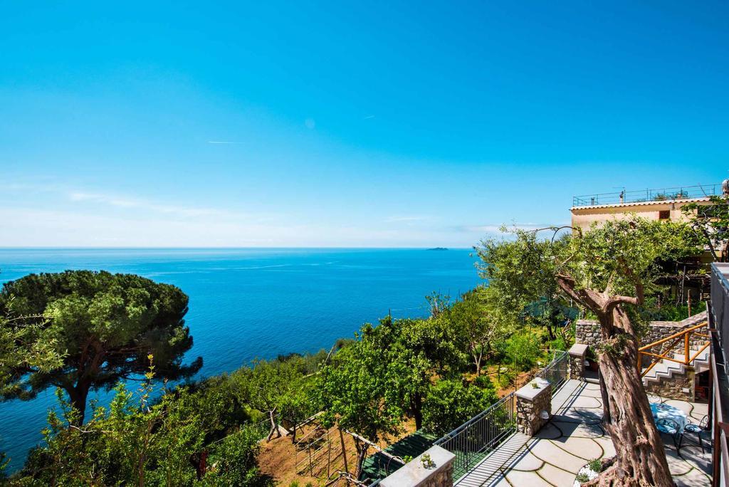 Villa De Rosa Positano Bagian luar foto